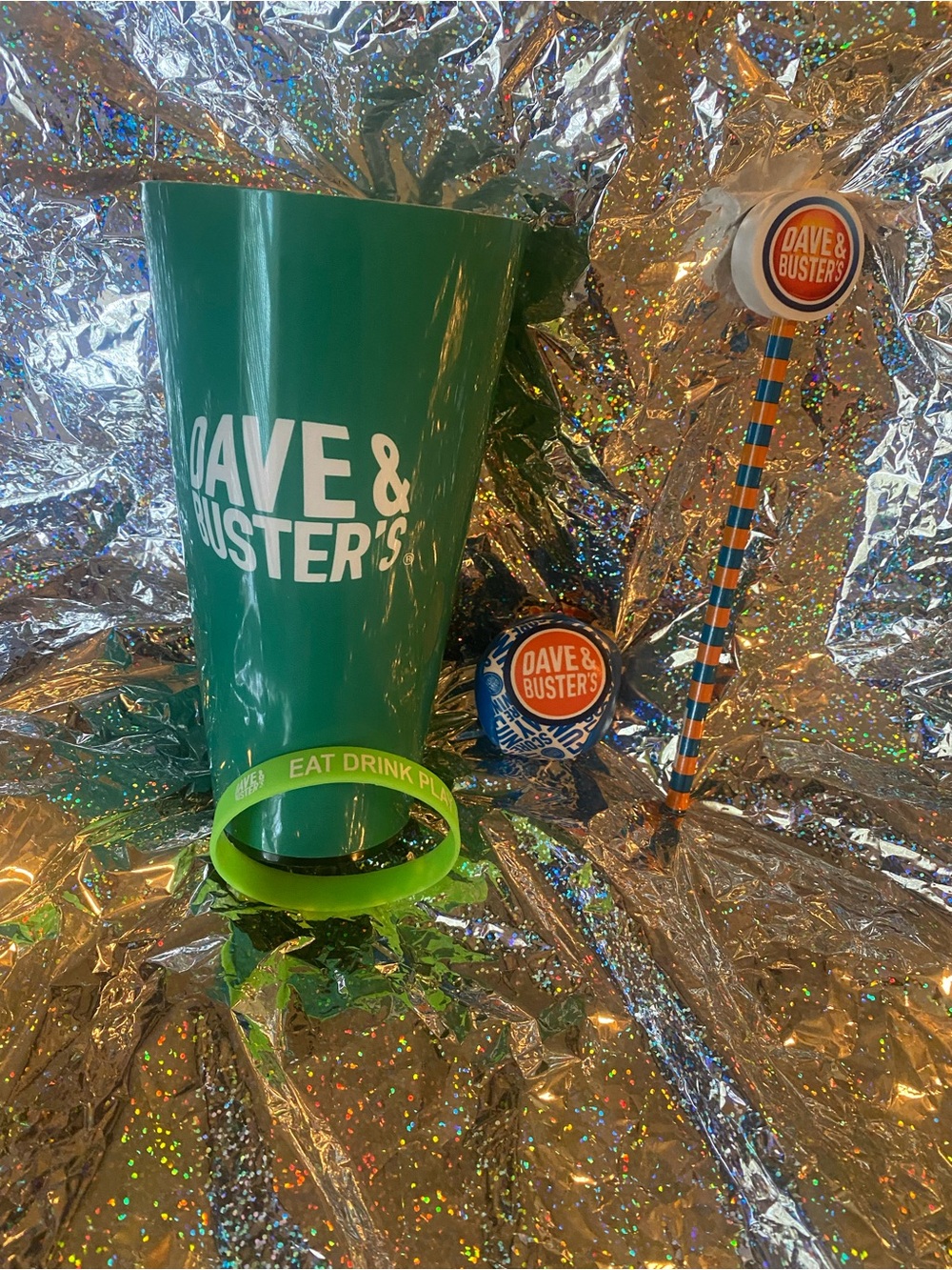 Bundle of Dave & Buster’s Swag